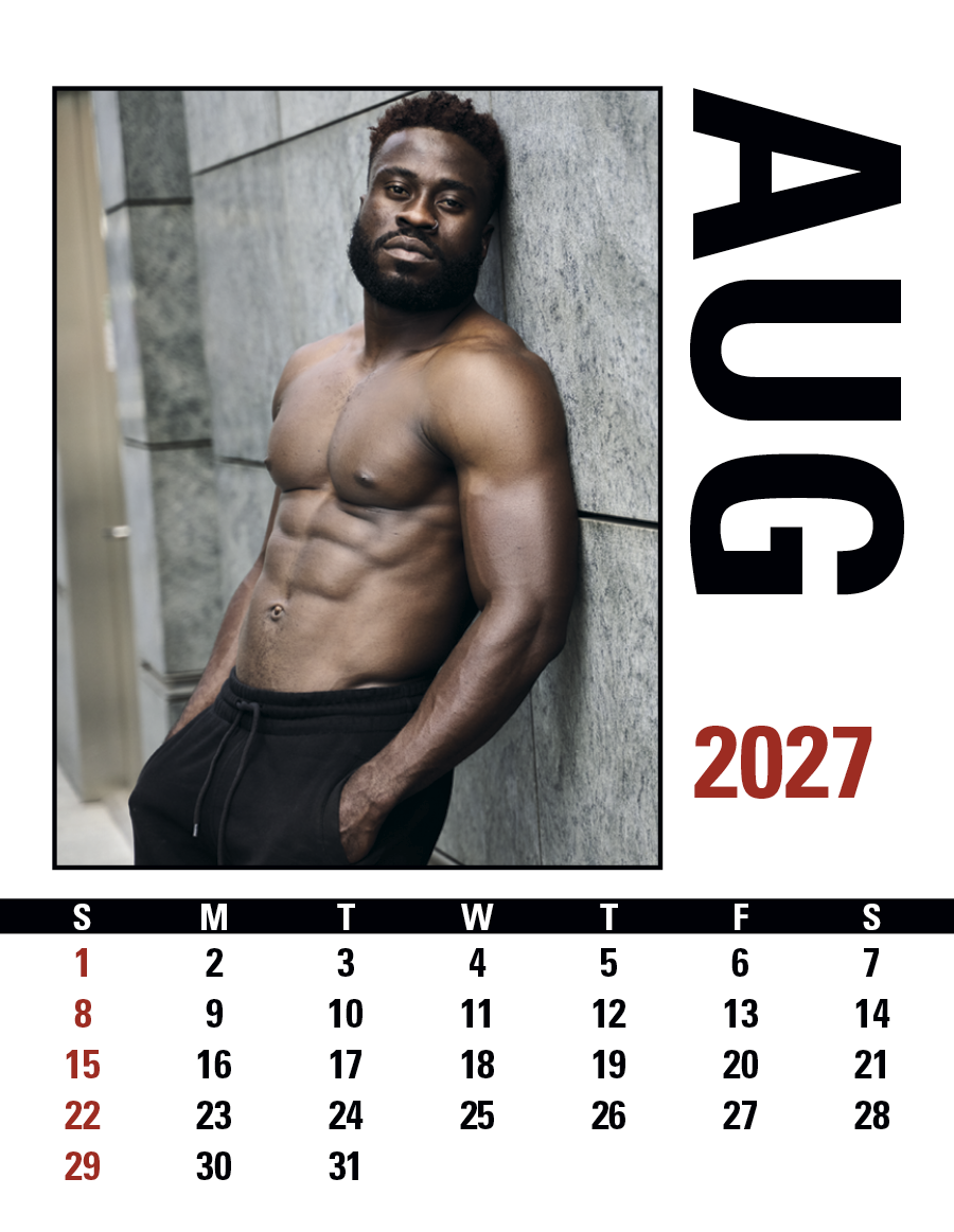 Triumph® Calendars Press-N-Stick Male Call Calendar 1758